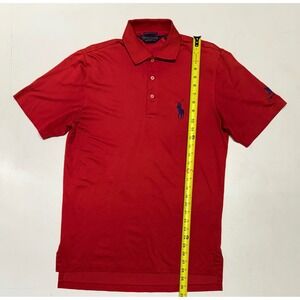 Polo Golf Ralph Lauren Performance Pima Cotton Polo Shirt Men's Red Big‎ Pony